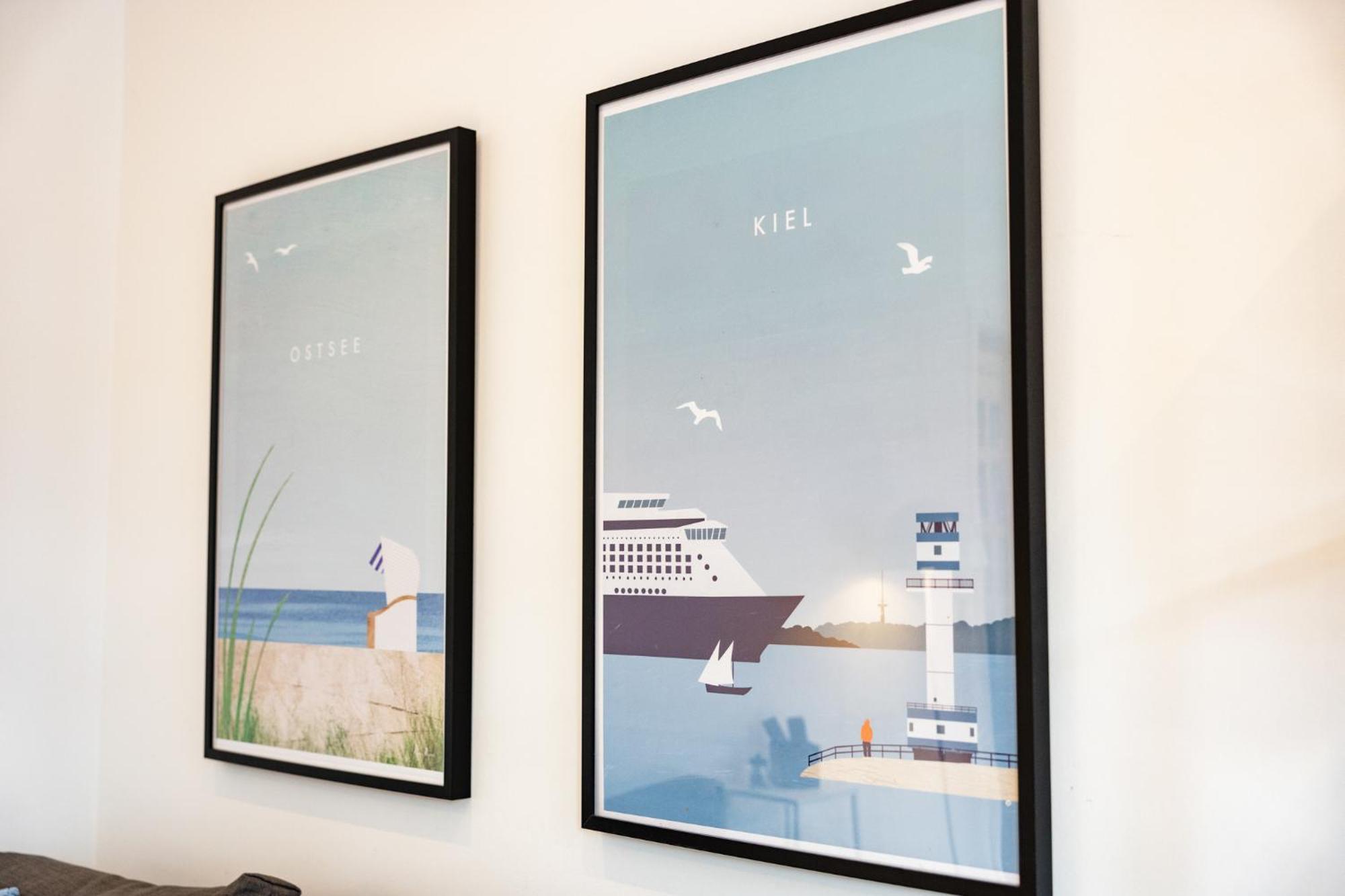 Exklusive Apartments In Kieler City Bagian luar foto